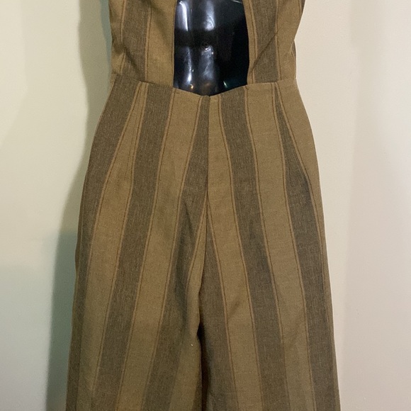 UO Striped Strapless Jumpsuit Small - Picture 7 of 14